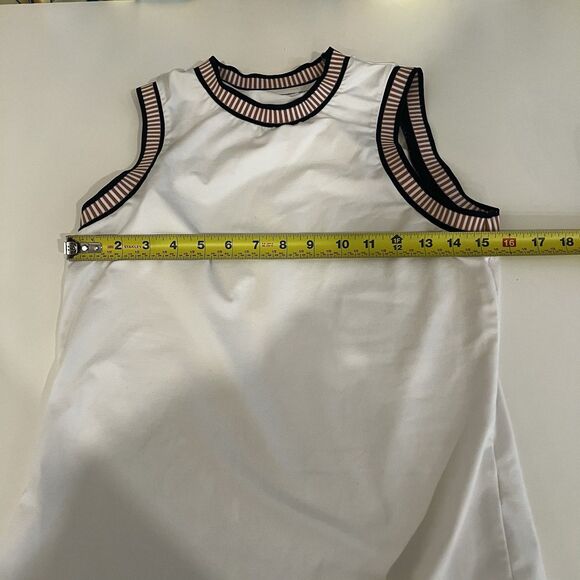 Varley Hessian Performance Tank Top Women’s Sz Xs White Sleeveless Stretch READ - Picture 6 of 7